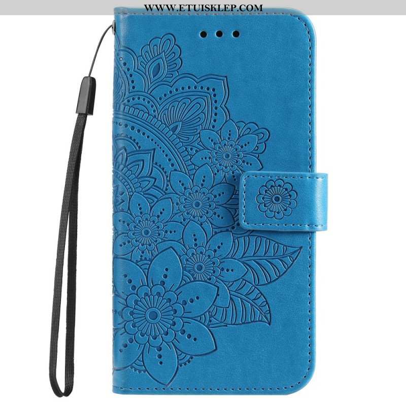 Etui Folio do Samsung Galaxy A53 5G Kwiatowa Mandala